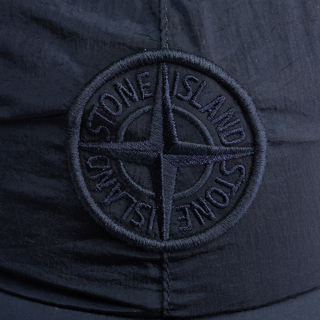 Stone Island Econyl Regenerated Nylon 6-Panel Cap - Navy Blue