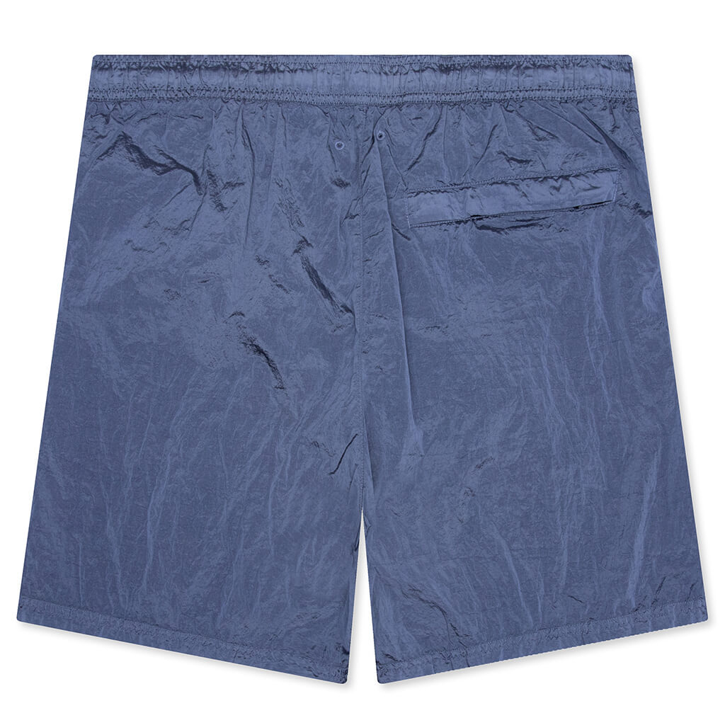 Stone Island Econyl Regenerated Nylon Swim Trunks - Avio Blue