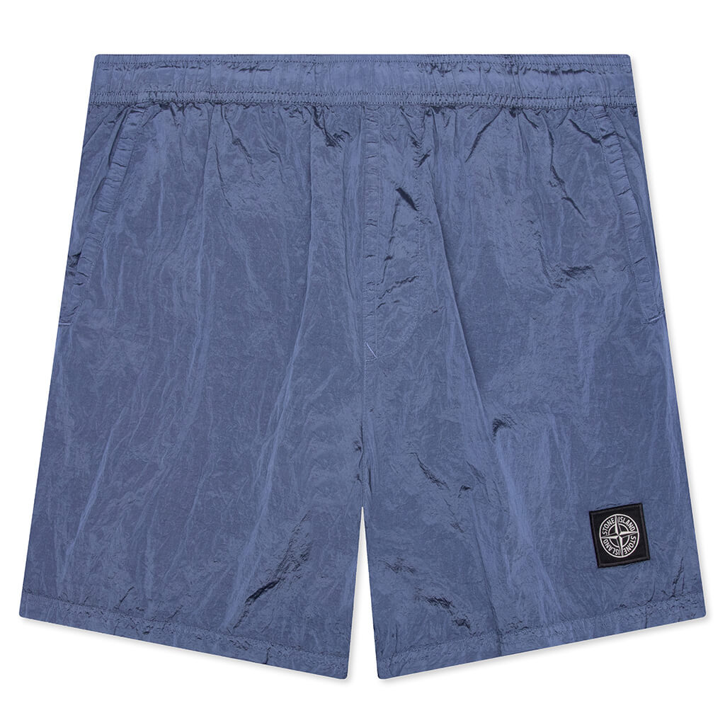 Stone Island Econyl Regenerated Nylon Swim Trunks - Avio Blue