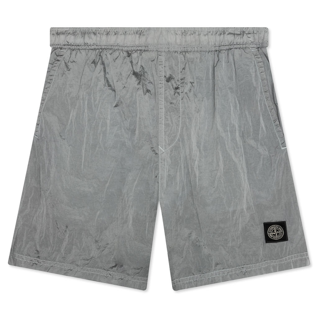 Stone Island Econyl Regenerated Nylon Swim Trunks - Aqua