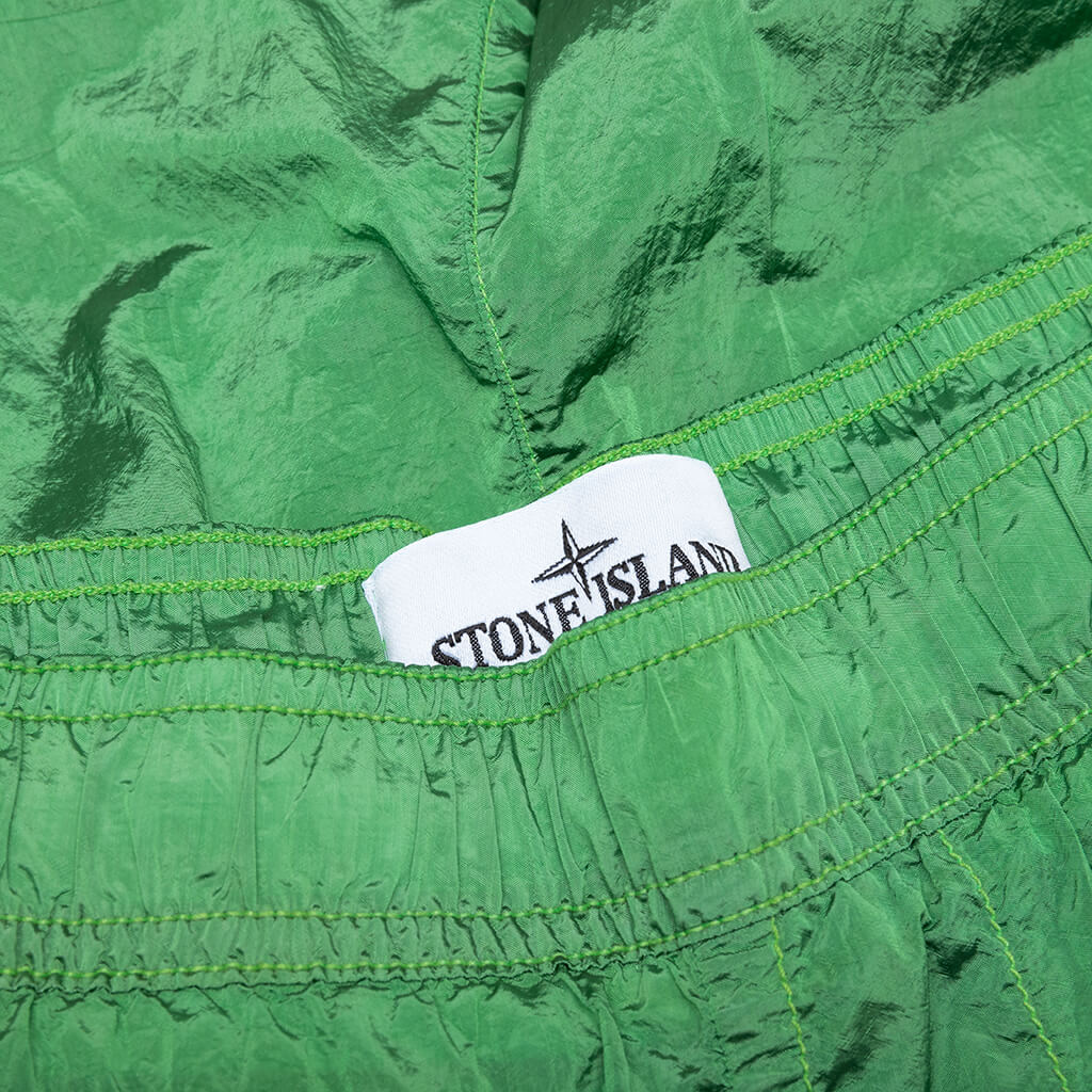 Stone Island Econyl Regenerated Nylon Swim Trunks - Light Green