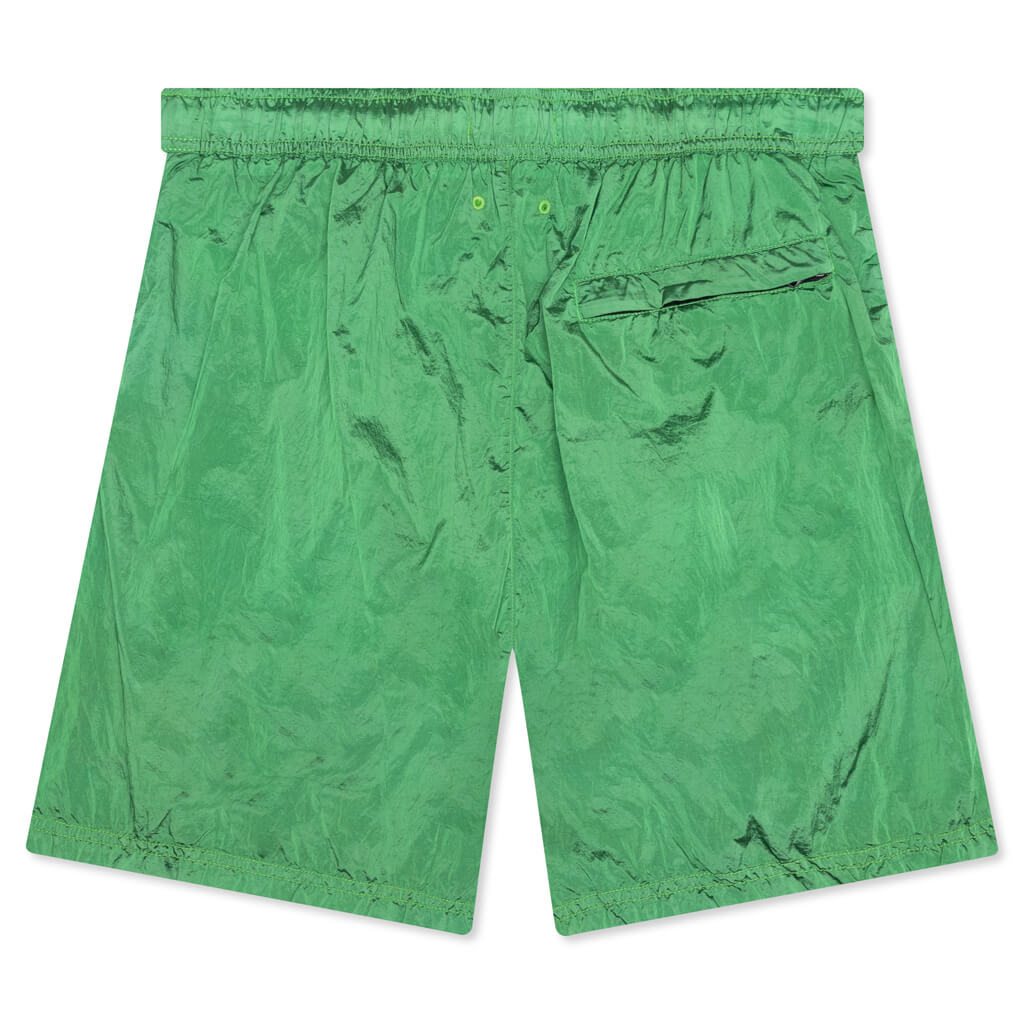 Stone Island Econyl Regenerated Nylon Swim Trunks - Light Green