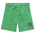 Stone Island Econyl Regenerated Nylon Swim Trunks - Light Green