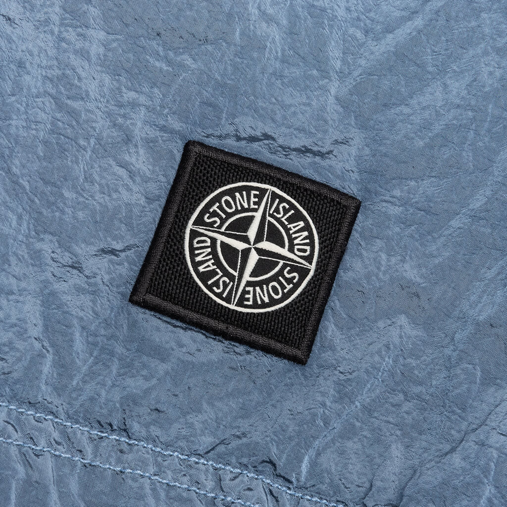 Stone Island Econyl Regenerated Nylon Swim Trunks - Mid Blue