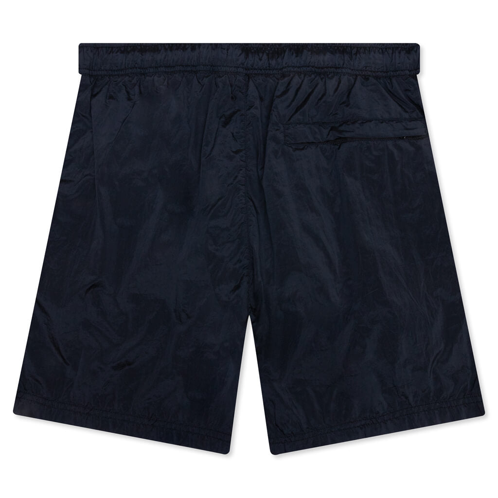 Stone Island Econyl Regenerated Nylon Swim Trunks - Navy Blue