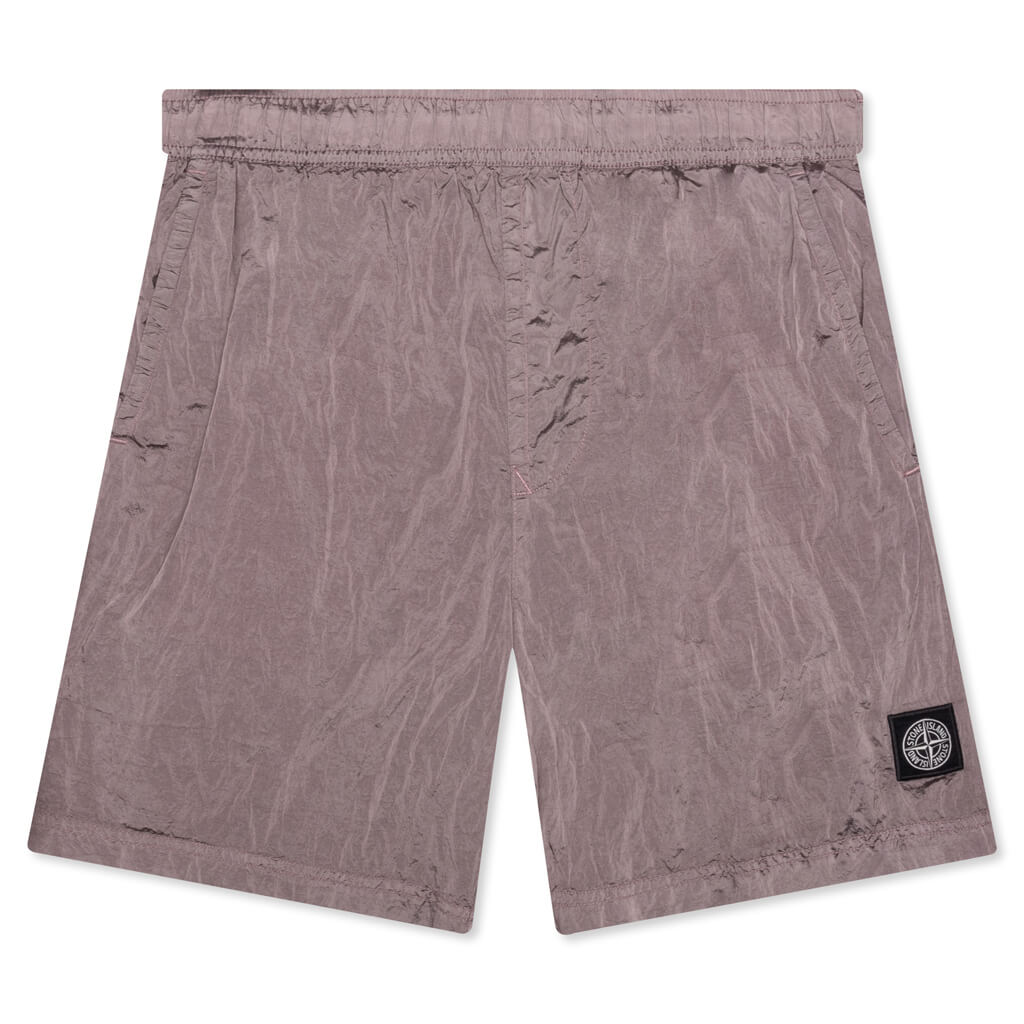 Stone Island Econyl Regenerated Nylon Swim Trunks - Red Onion