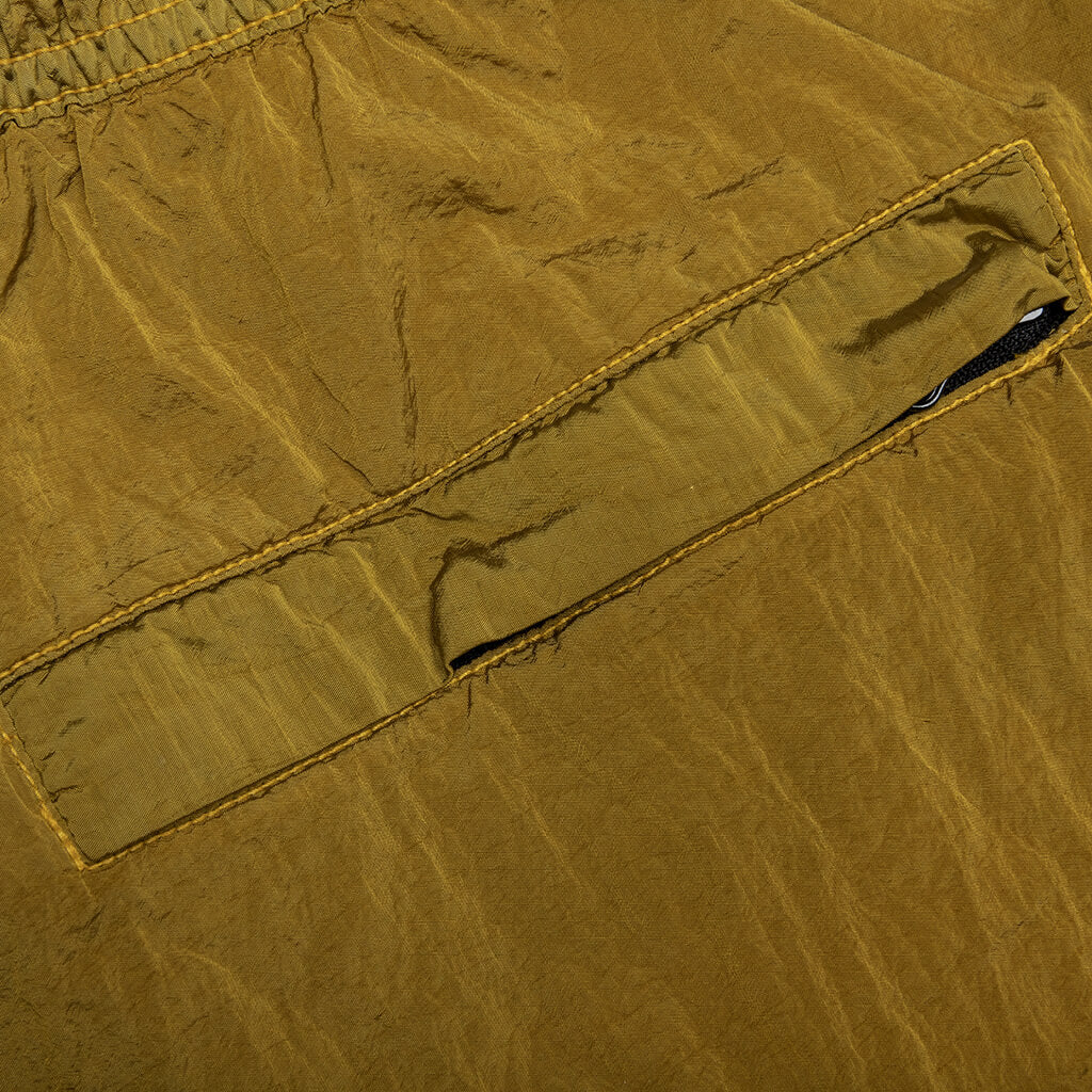Stone Island Econyl Regenerated Nylon Swim Trunks - Yellow