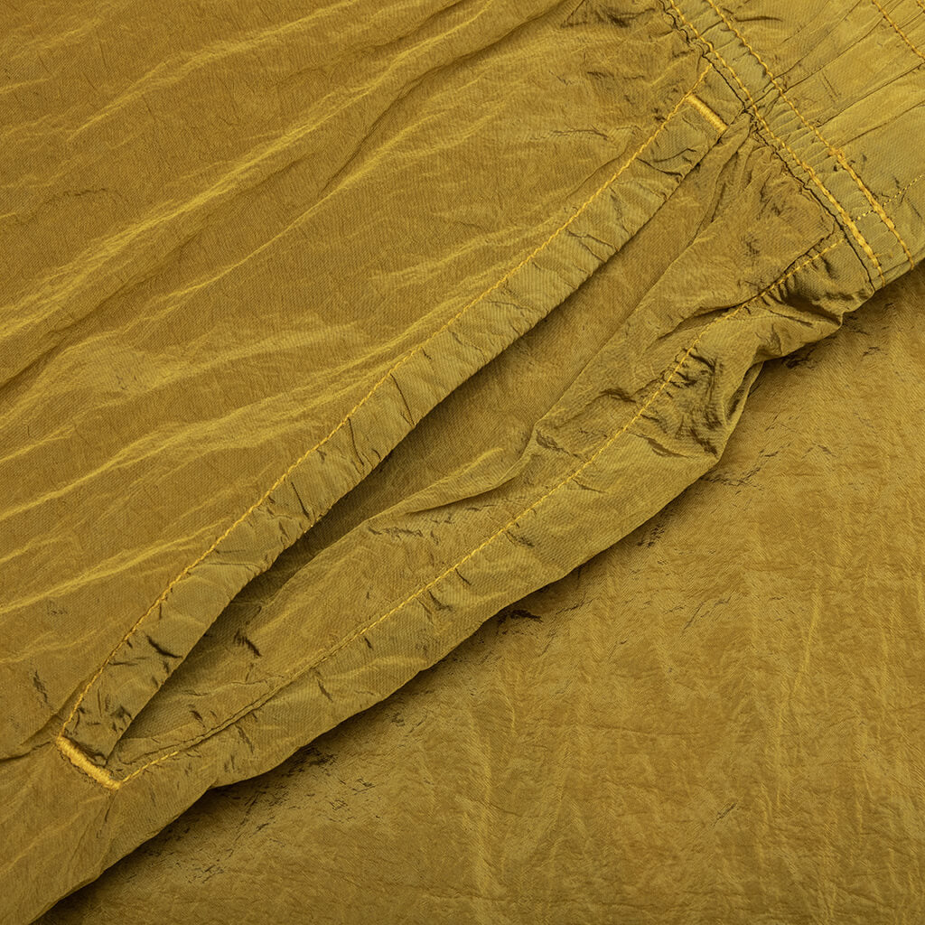 Stone Island Econyl Regenerated Nylon Swim Trunks - Yellow