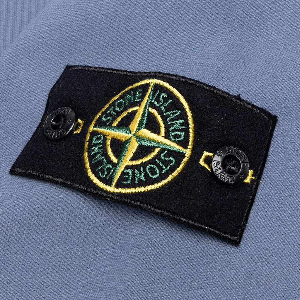 Stone Island Hooded Sweatshirt - Avio Blue