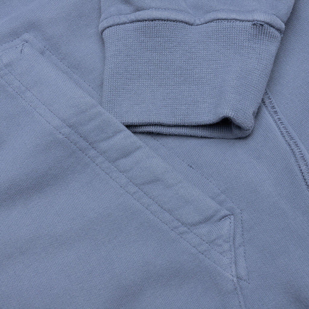 Stone Island Hooded Sweatshirt - Avio Blue
