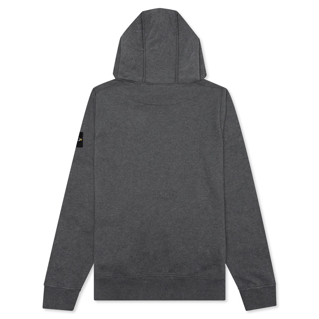 Stone Island Hooded Sweatshirt - Melange Dark Grey