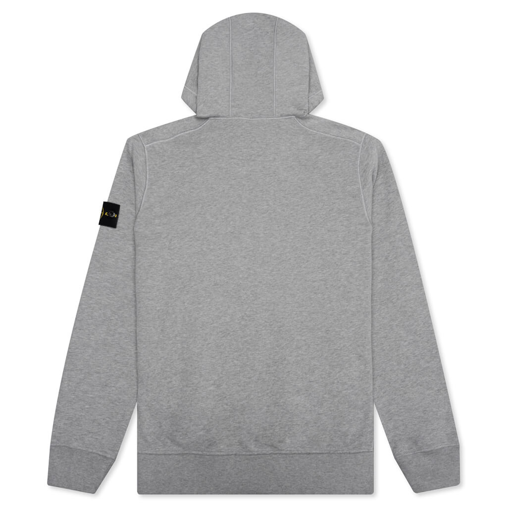 Stone Island Hooded Sweatshirt - Melange Grey