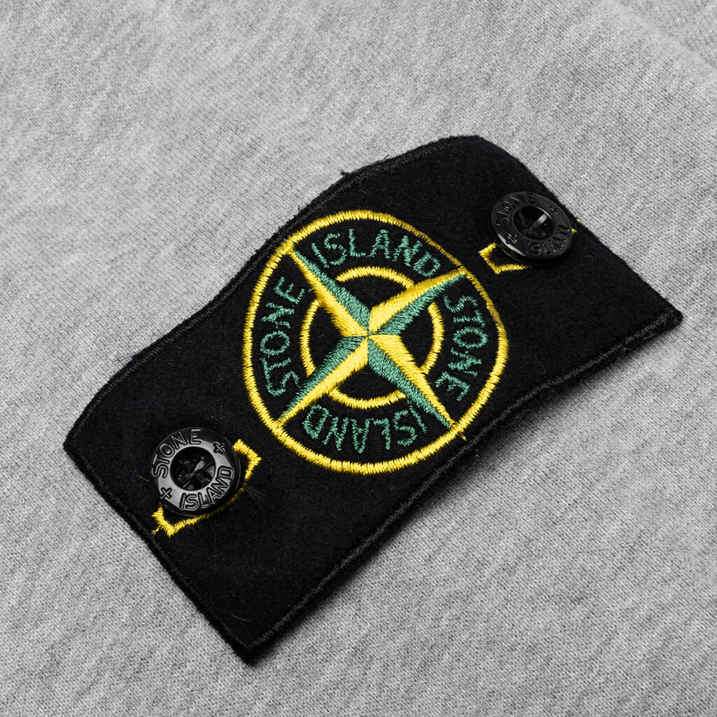 Stone Island Hooded Sweatshirt - Melange Grey