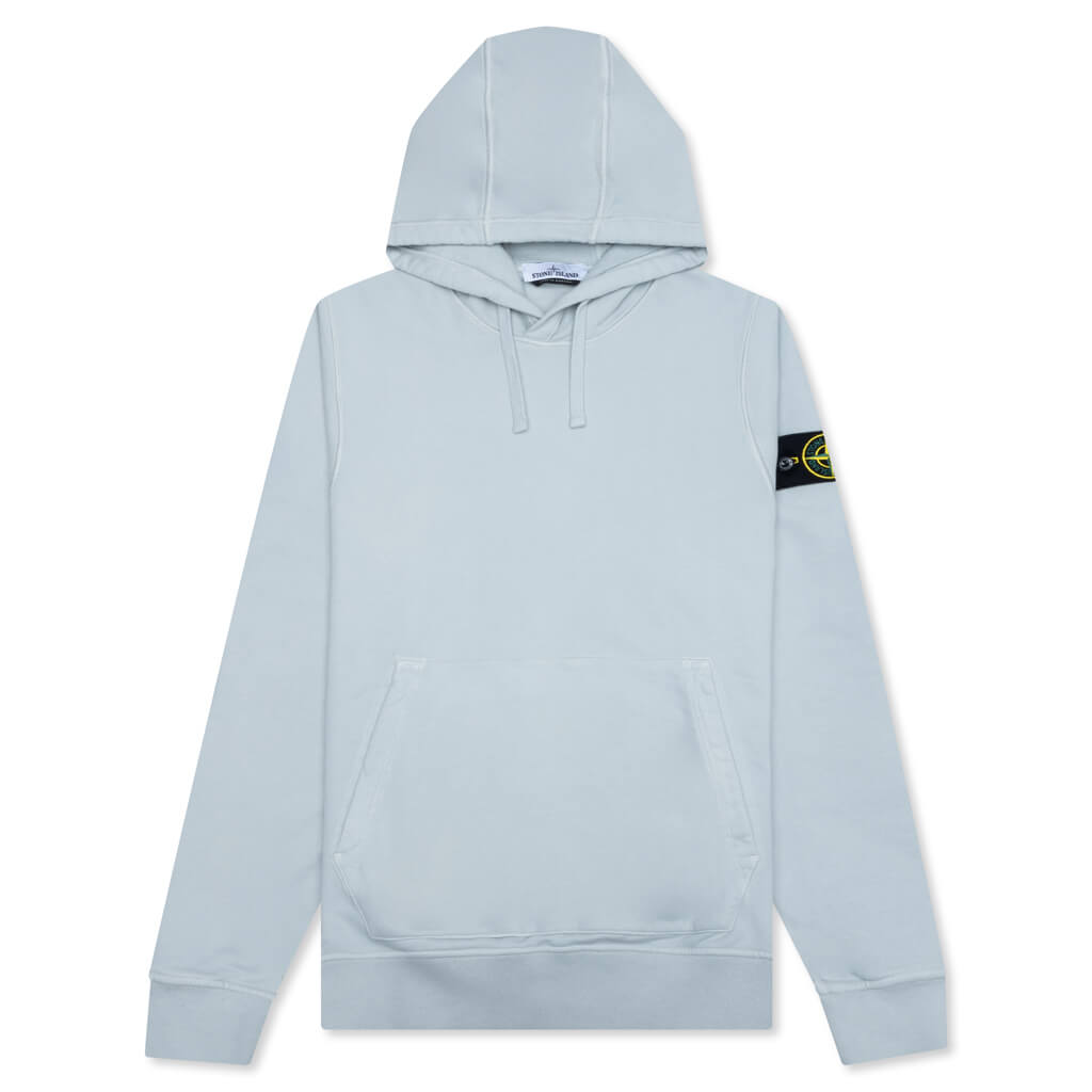 Stone Island Hooded Sweatshirt - Pearl Grey