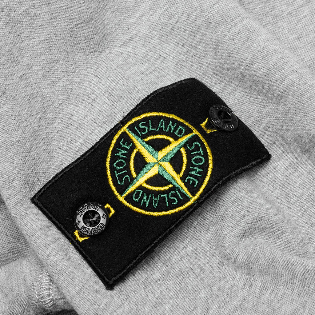 Stone Island Hooded Sweatshirt 64151 - Melange Grey