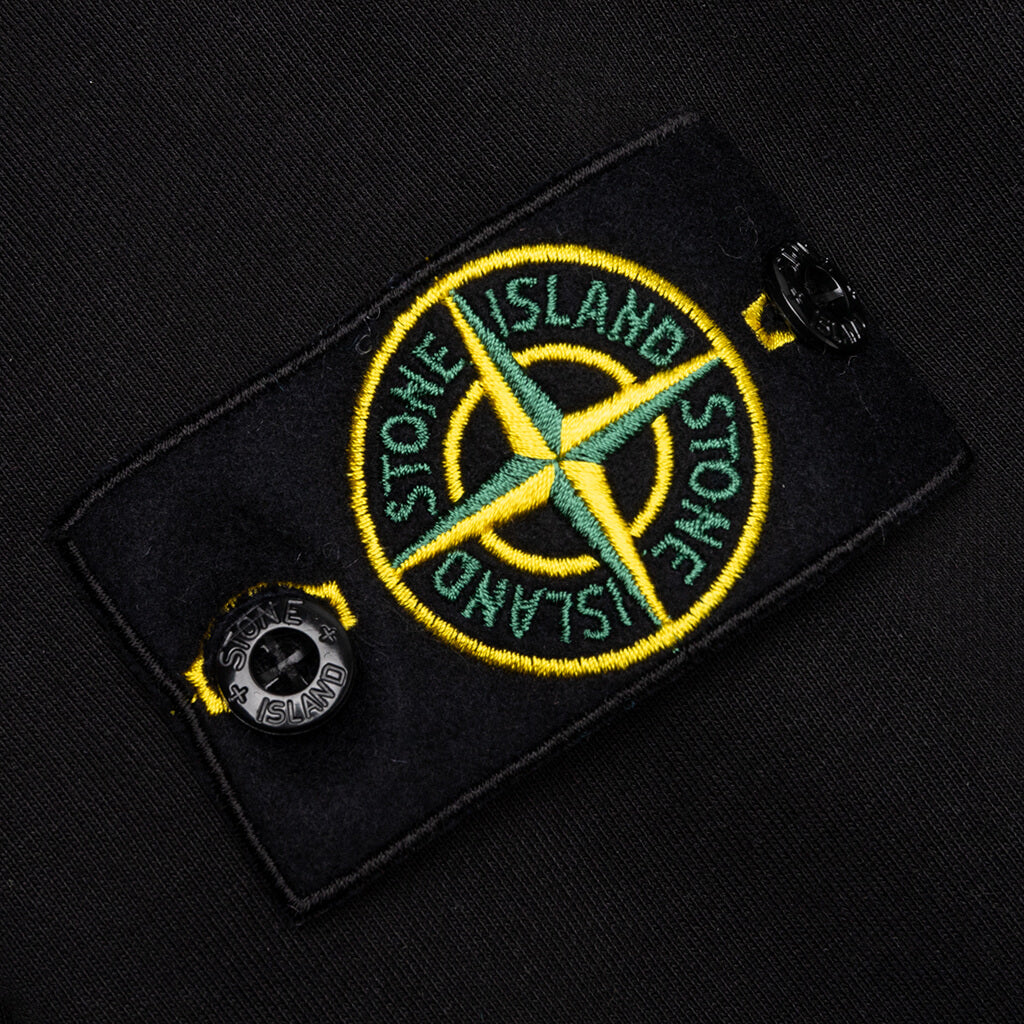 Stone Island Hooded Track Top 64251 - Black