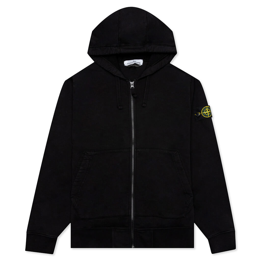 Stone Island Hooded Track Top 64251 - Black