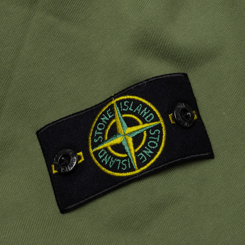 Stone Island Hooded Track Top 64251 - Olive