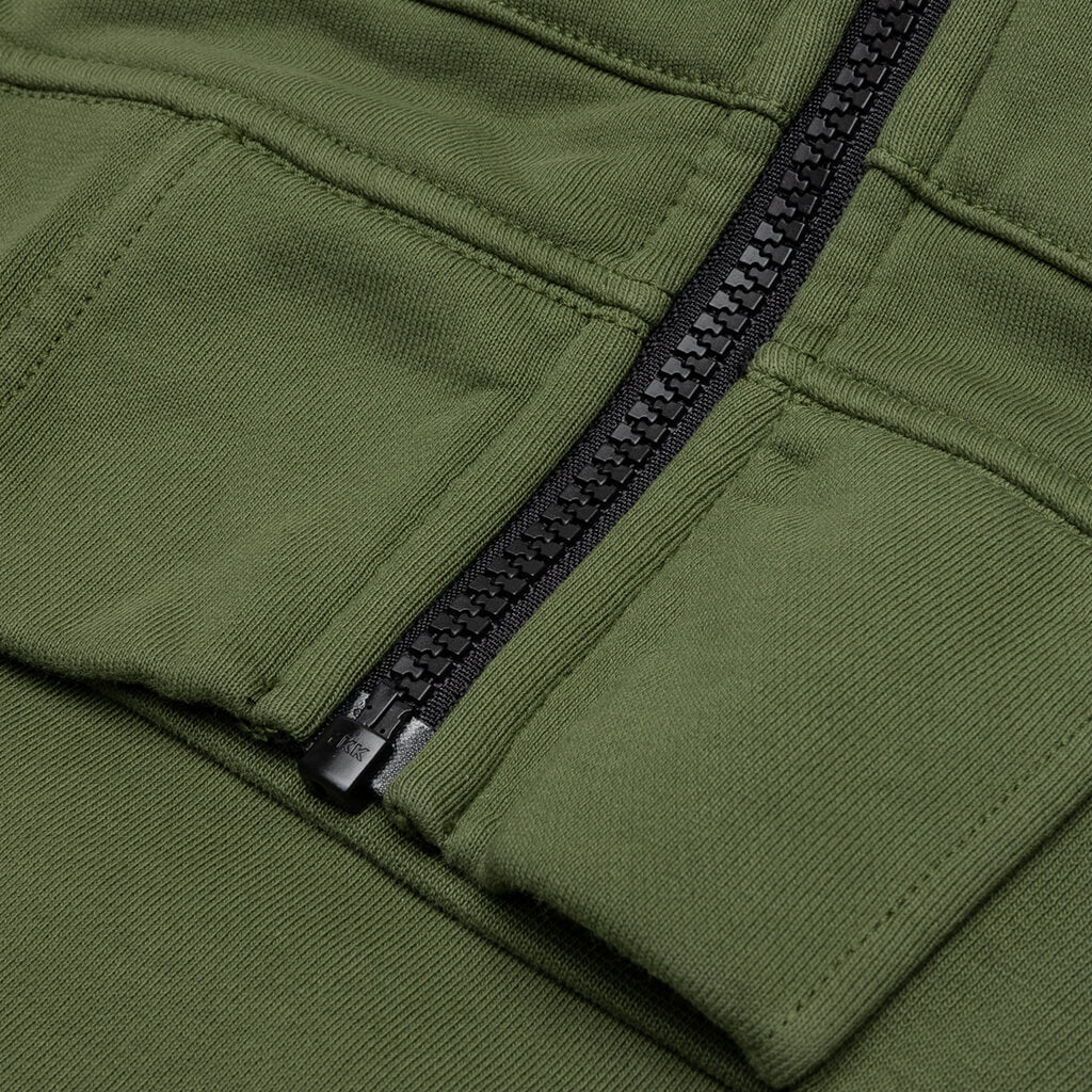 Stone Island Hooded Track Top 64251 - Olive