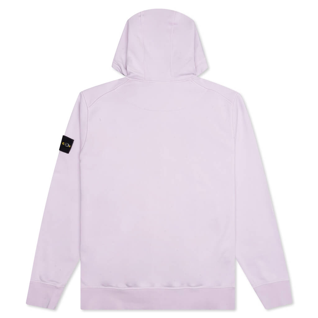 Stone Island Hooded Track Top 64251 - Rose Quartz