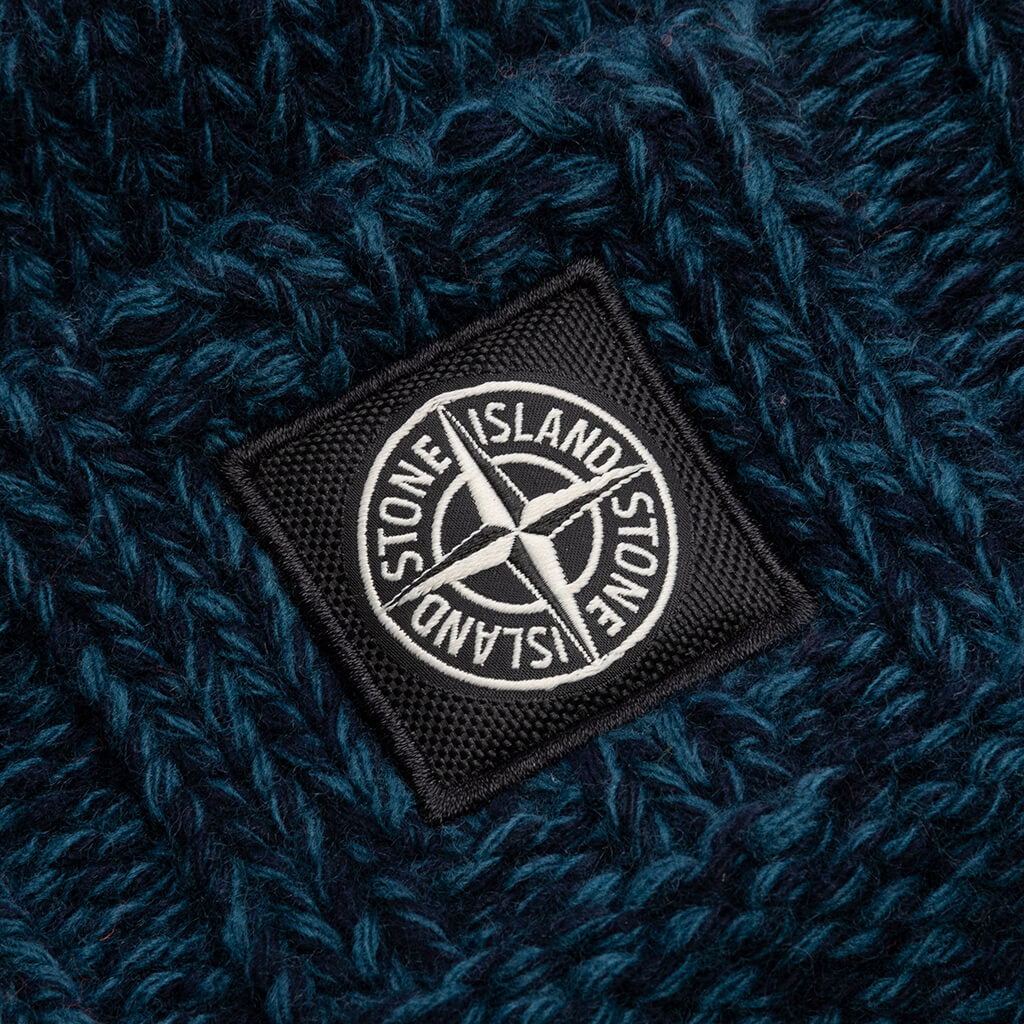 Stone Island Knit Beanie - Navy