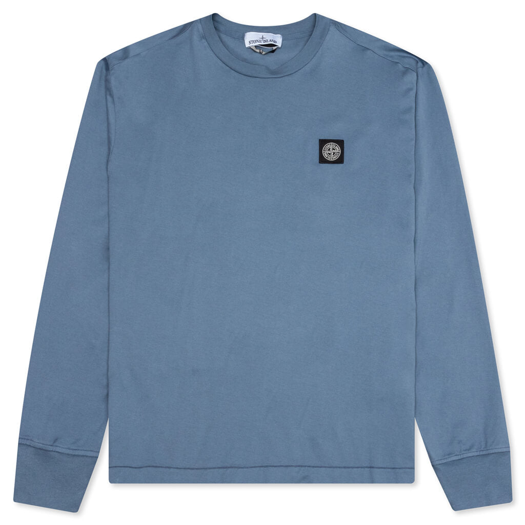 Stone Island Long Sleeve T-Shirt - Avio Blue