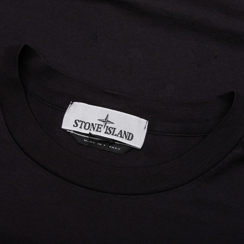 Stone Island Long Sleeve T-Shirt - Black