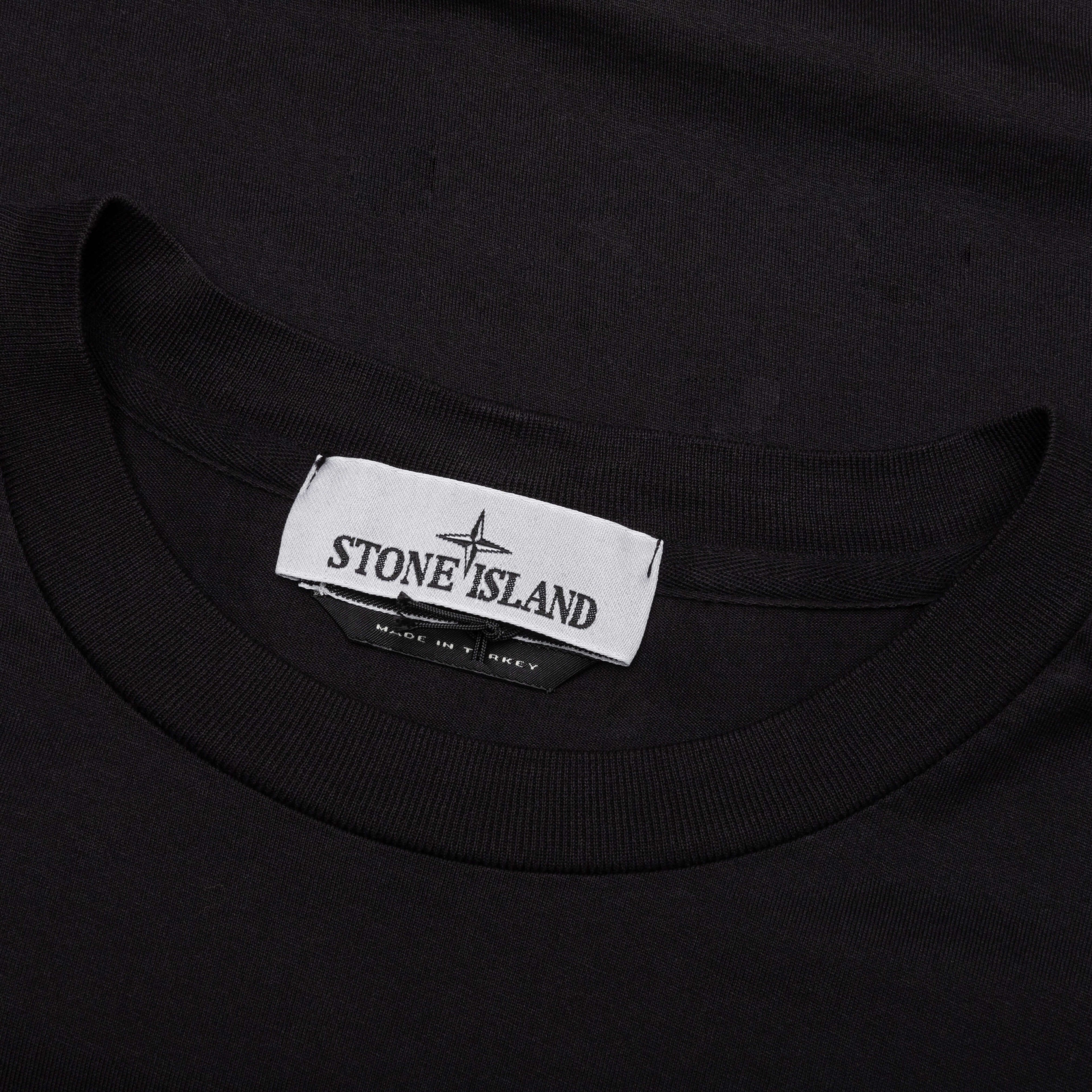 Stone Island Long Sleeve T-Shirt - Black