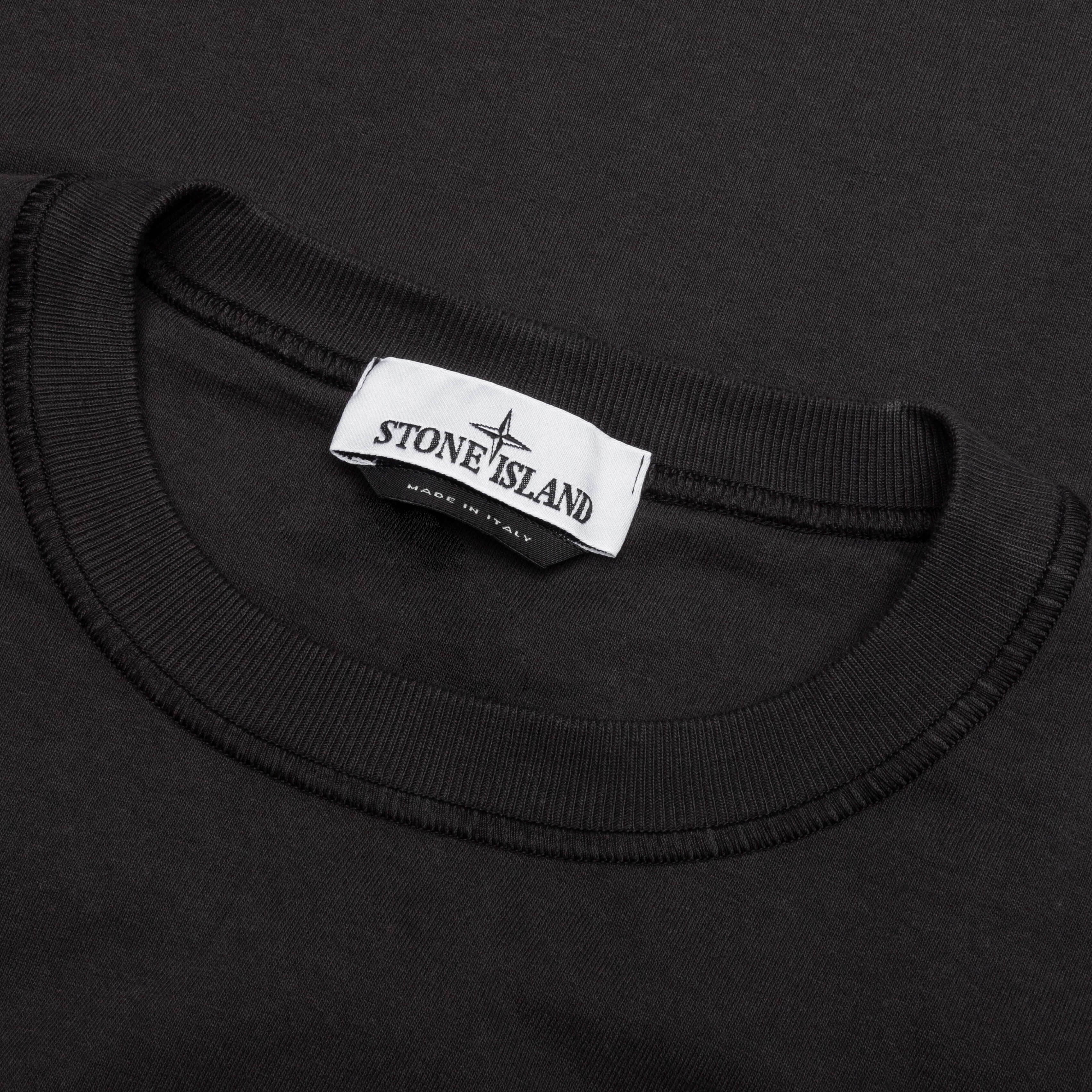 Stone Island Long Sleeve T-Shirt - Charcoal