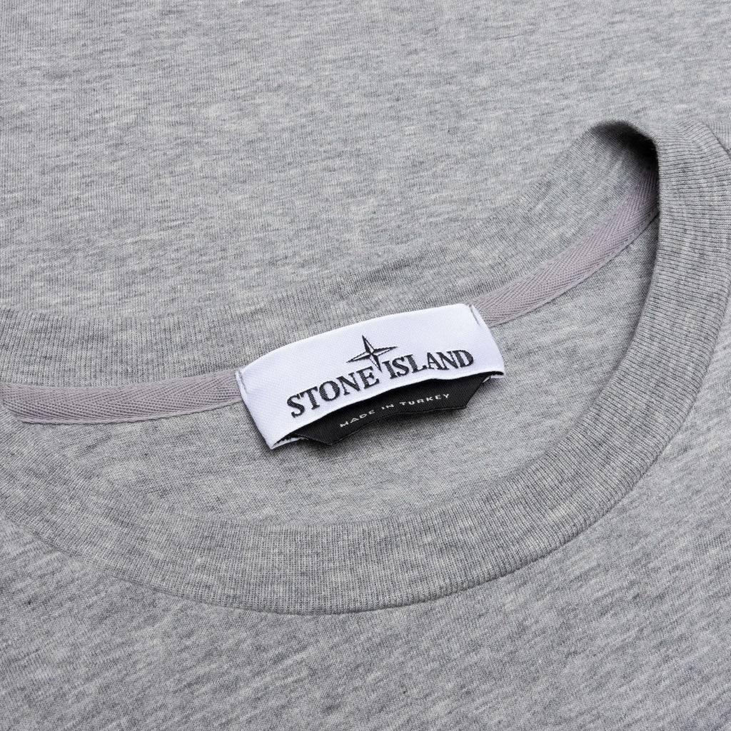 Stone Island Long Sleeve T-Shirt - Melange Grey