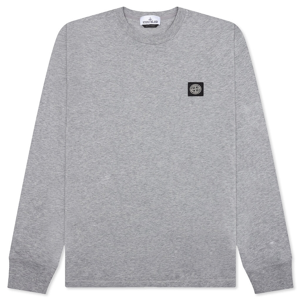 Stone Island Long Sleeve T-Shirt - Melange Grey