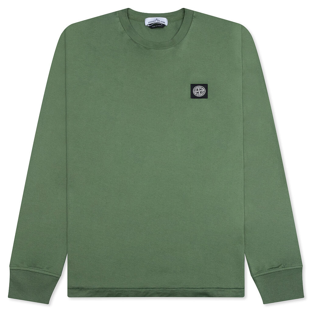 Stone Island Long Sleeve T-Shirt - Olive Green