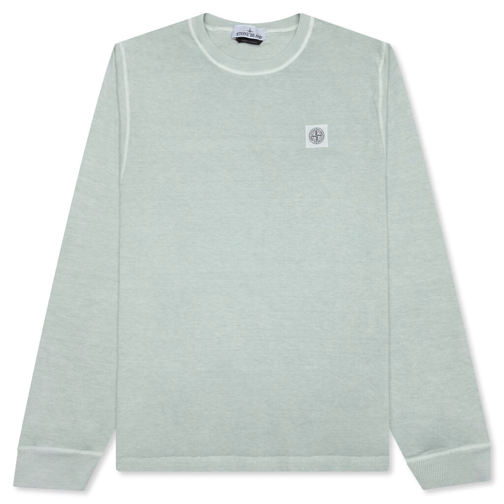 Stone Island L/S T-Shirt - Pearl Grey