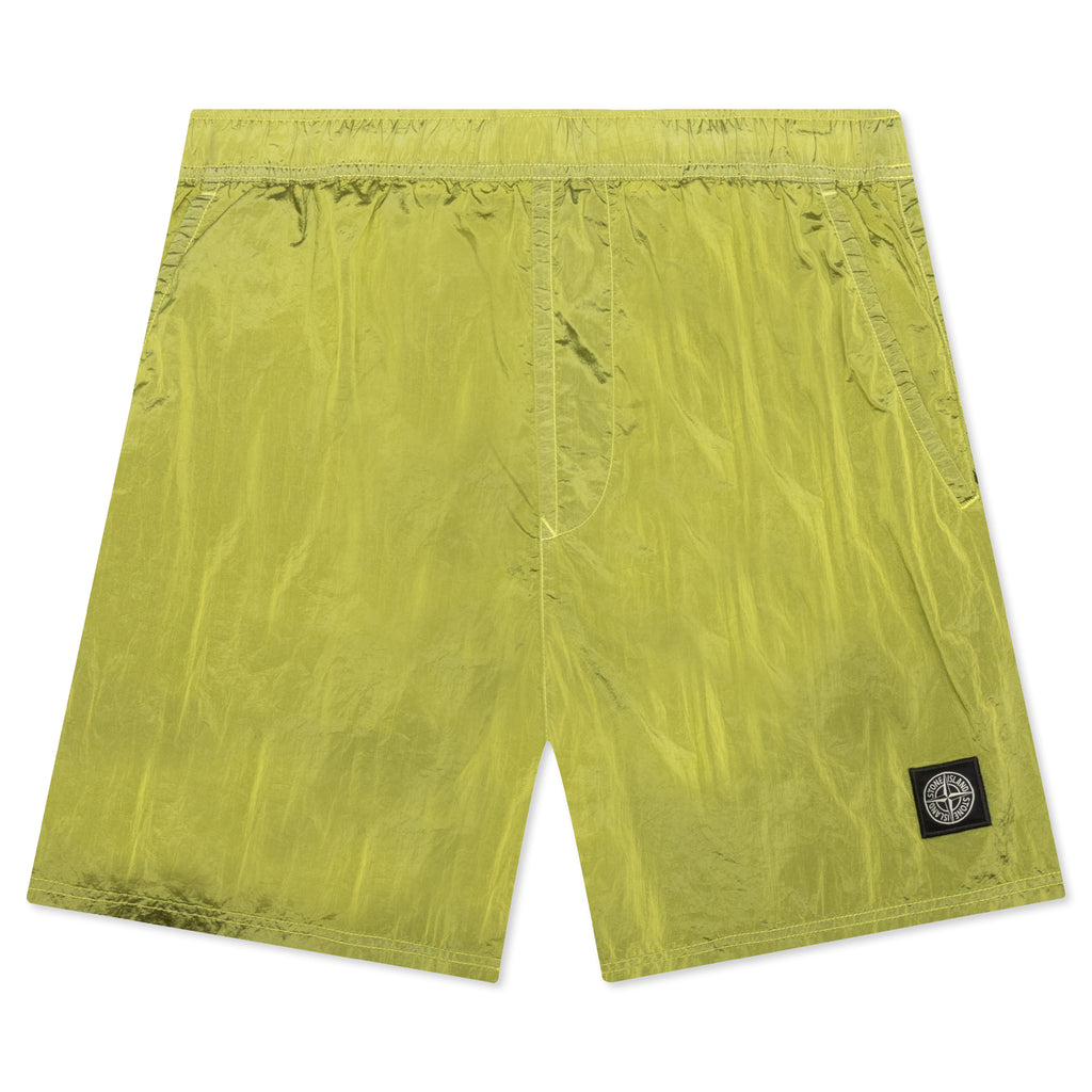Stone Island Nylon Metal Shorts - Lemon