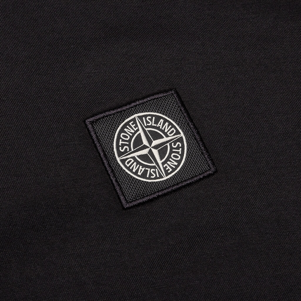 Stone Island Patch Logo L/S Tee - Black