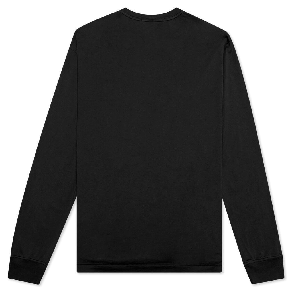 Stone Island Patch Logo L/S Tee - Black