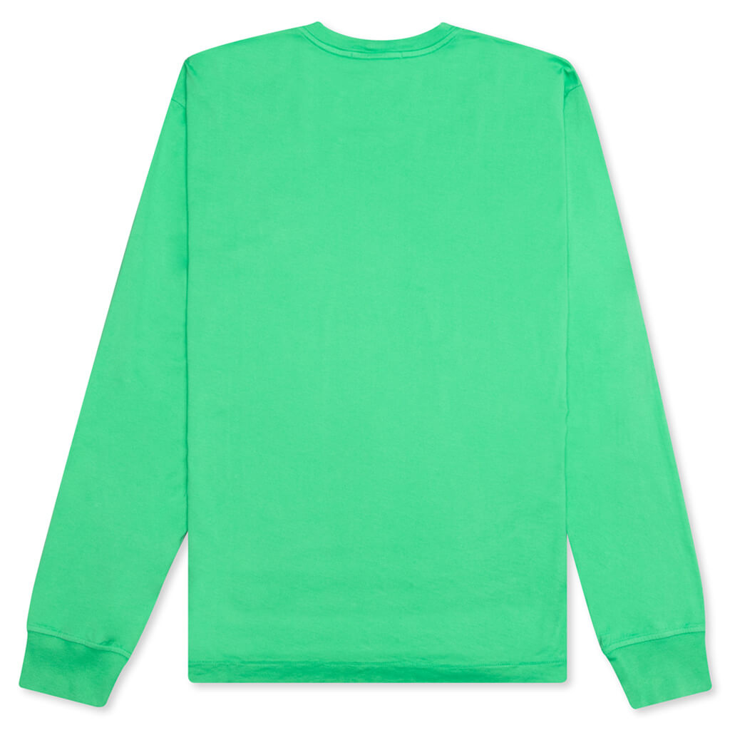 Stone Island Patch Logo L/S Tee - Green