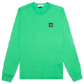 Stone Island Patch Logo L/S Tee - Green