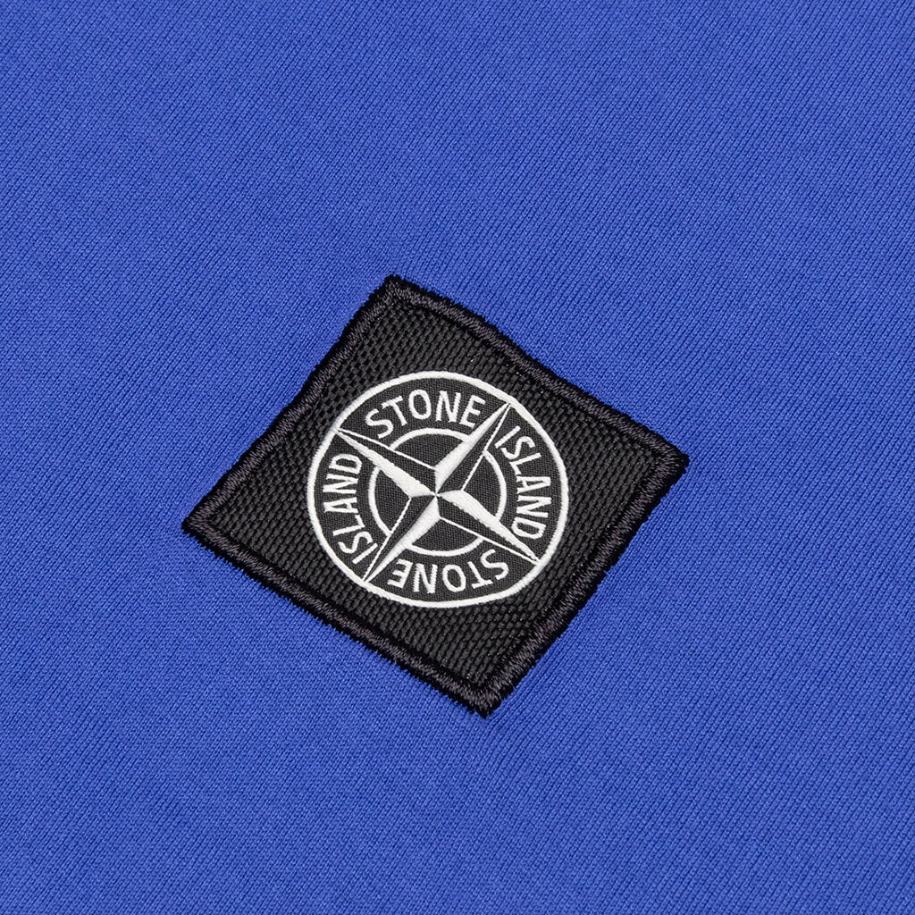 Stone Island Patch Logo L/S Tee - Periwinkle