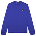Stone Island Patch Logo L/S Tee - Periwinkle