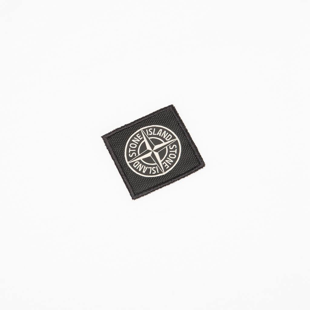 Stone Island Patch Logo L/S Tee - White