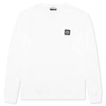Stone Island Patch Logo L/S Tee - White