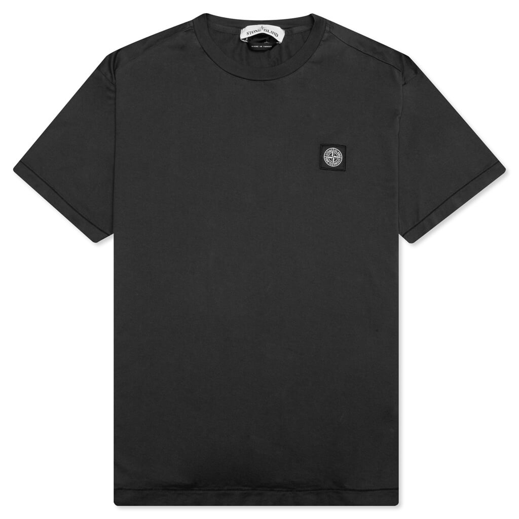 Stone Island Patch Logo S/S Tee - Charcoal