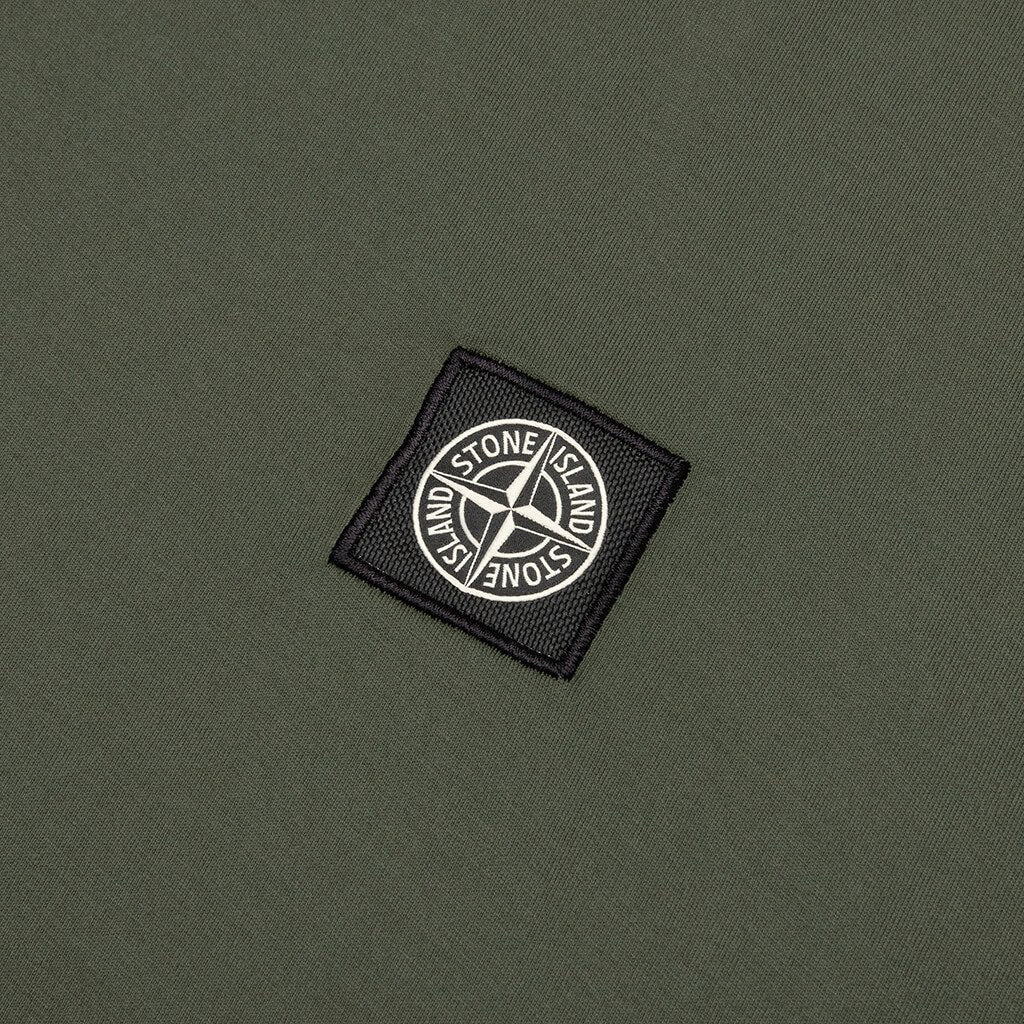 Stone Island Patch Logo S/S Tee - Sage Green