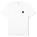 Stone Island Patch Logo S/S Tee - White