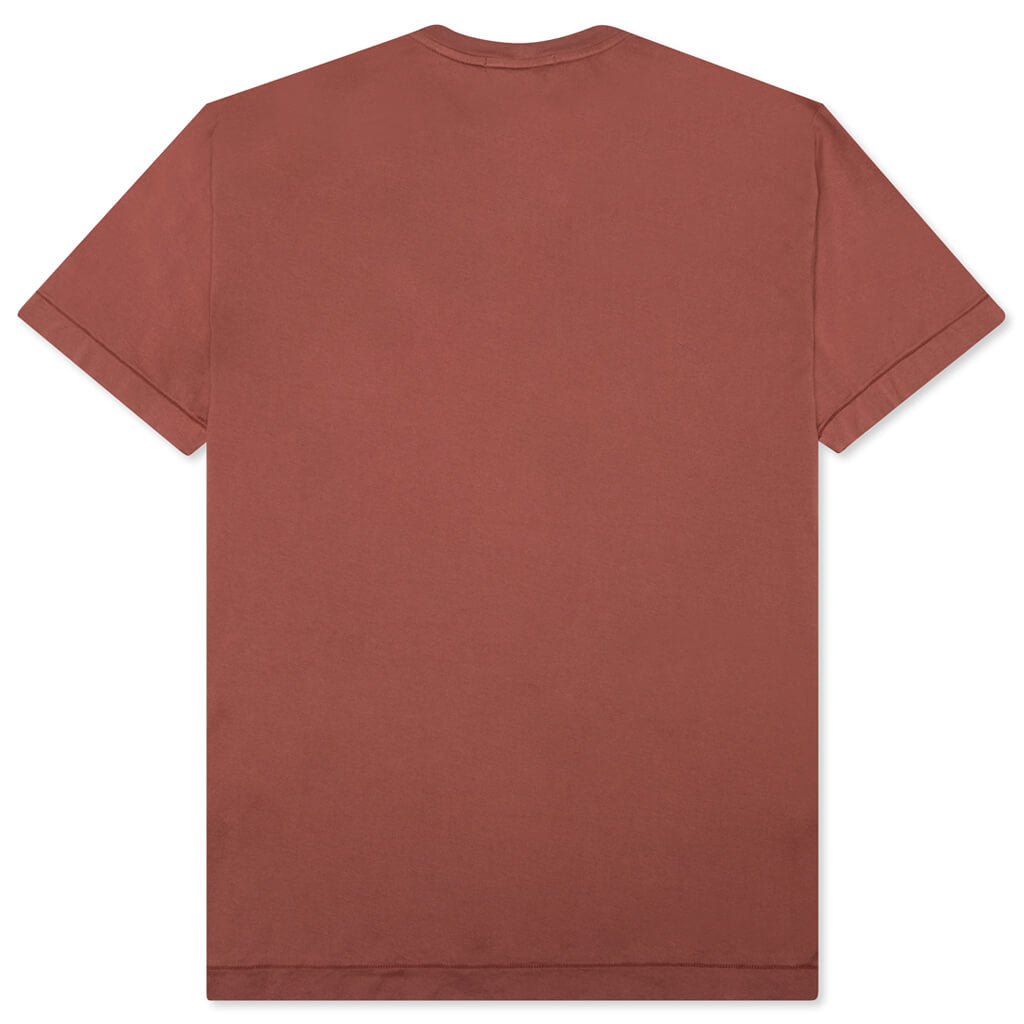 Stone Island Patch Logo S/S Tee - Brick Red