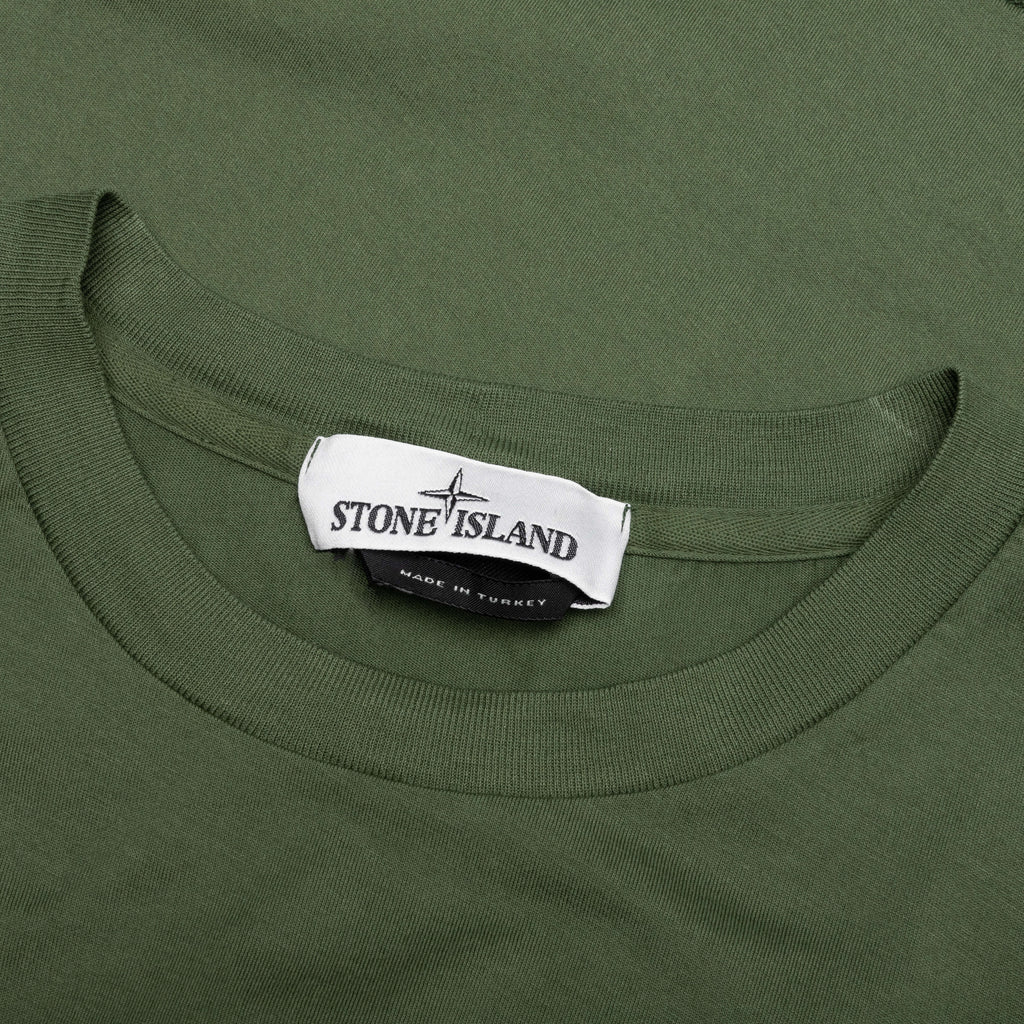 Stone Island Short Sleeve T-Shirt - Olive Green