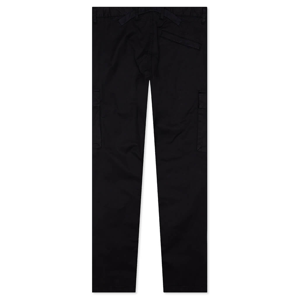 Stone Island Stretch Gabardine Trousers - Black