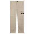 Stone Island Stretch Gabardine Trousers - Khaki