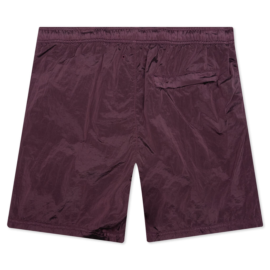 Stone Island Nylon Metal Shorts - Dark Burgundy